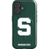 Michigan State University Spartans S iPhone 16 Plus Magsafe Impact Case